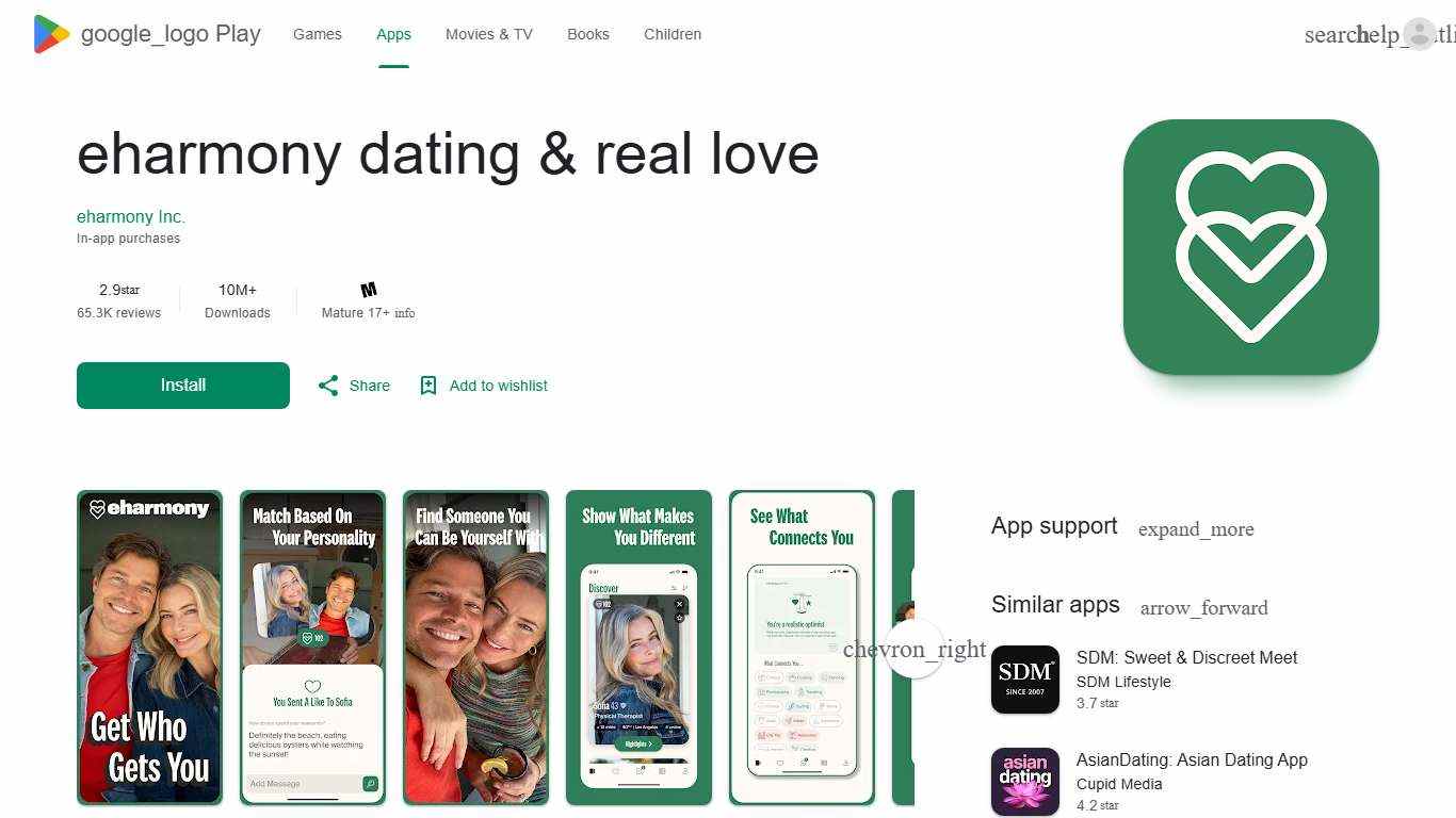 eharmony dating & real love – Apps on Google Play